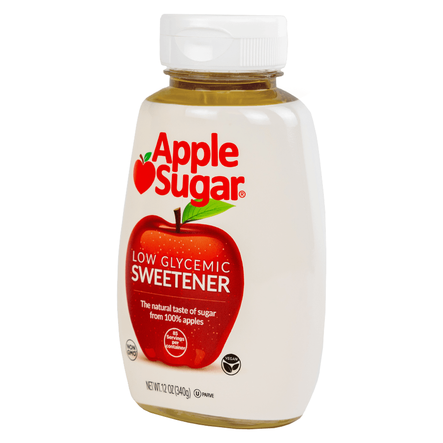 Apple Sugar™ Liquid Sweetener — Quarter view